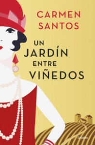 un jardin entre viñedos