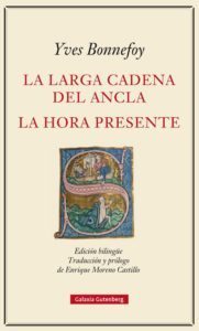 La larga cadena del ancla y La hora presente