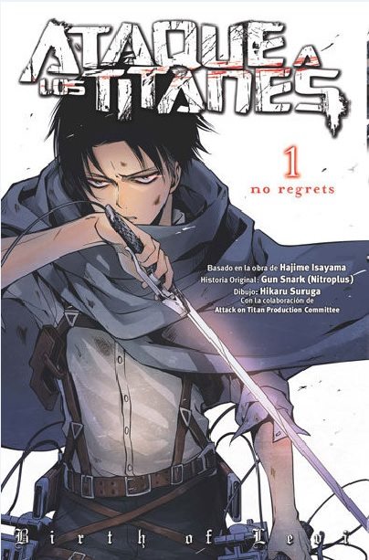 Livro Ataque A Los Titanes de Hajime Isayama (Espanhol)