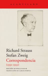 Correspondencia Richard Strauss y Setefan Zweig